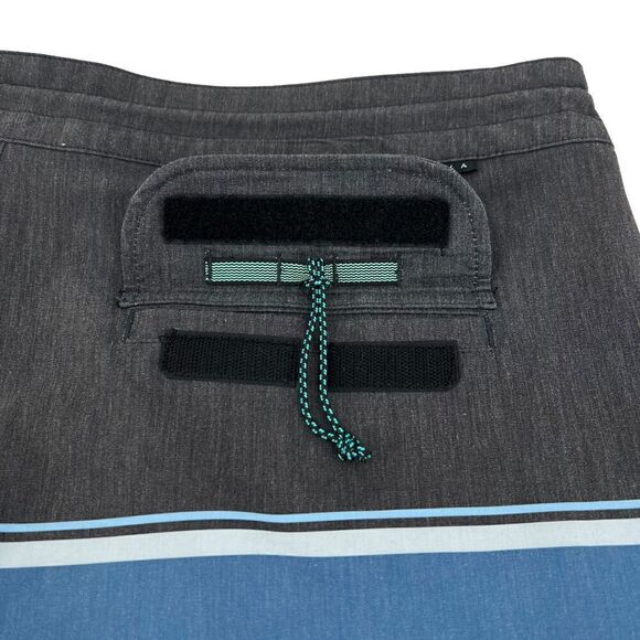 NEW Vissla Men's The Point 19.5" Boardshorts Gray/Blue Size 38x8 - Picture 7 of 14